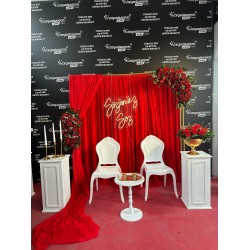 Kırmızı Manolya Perde